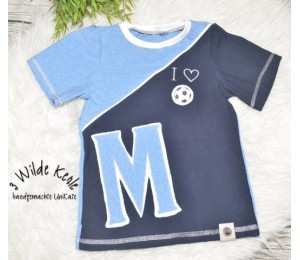 Stickdatei - I Love Fußball